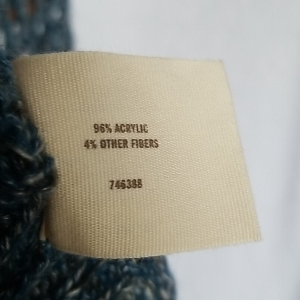 Decree Blue Marl Knit Sweater - Picture 4 of 5